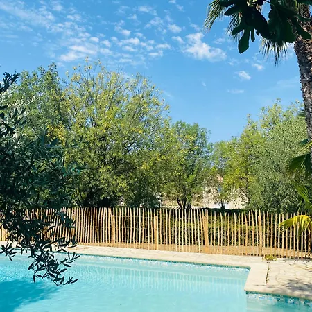 Magnifique Typique Du Sud Avec Piscine Privee Et Jardin Mediterraneen Saint-Vincent-de-Barbeyrargues