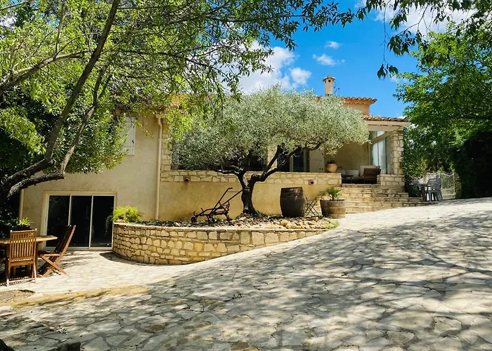 Magnifique Typique Du Sud Avec Piscine Privee Et Jardin Mediterraneen Dom wakacyjny Saint-Vincent-de-Barbeyrargues