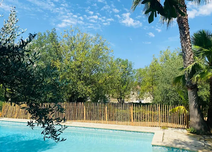 Magnifique Typique Du Sud Avec Piscine Privee Et Jardin Mediterraneen Saint-Vincent-de-Barbeyrargues